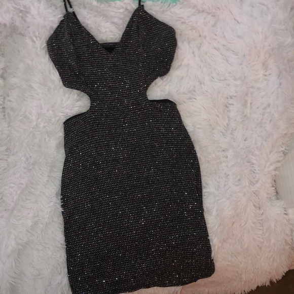 Windsor sparkly black cutout dress - Picture 3 of 6